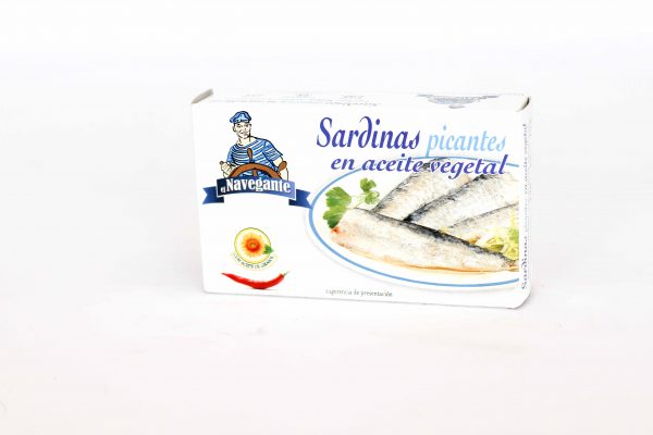 Sardinetes picants en O.Vegetal